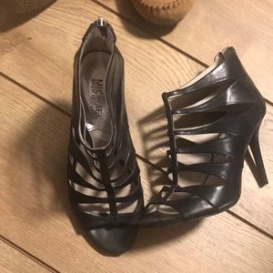 Michael kors open toe heels